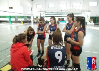 Automoto Voley debuta con sus tres categorías en Bahía