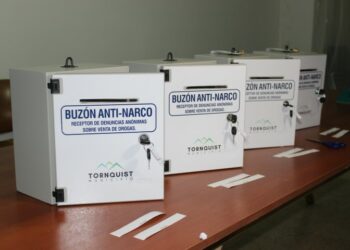 HCD.: Entregaron los Buzones Anti-Narco (fotos y video)
