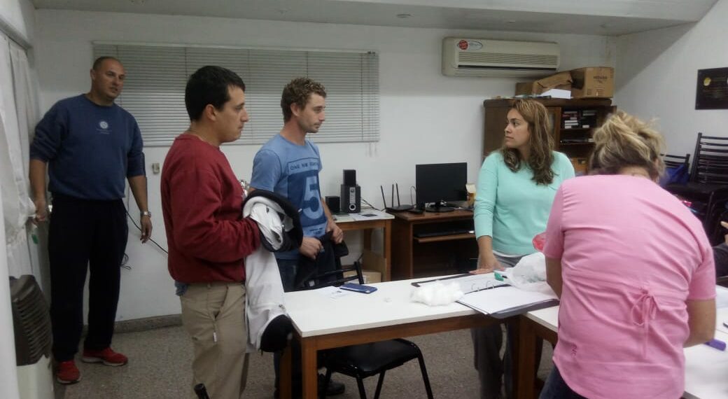 Bomberos y personal municipal recibieron la vacuna antigripal