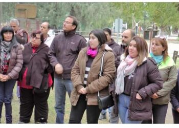 En Sierra de la Ventana se realizó un acto por el centenario del natalicio de María Eva Duarte de Perón (Videos)