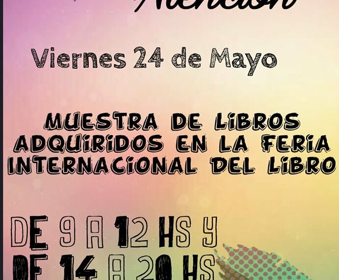 La Biblioteca E. Tornquist muestra los libros adquiridos en la Feria del Libro