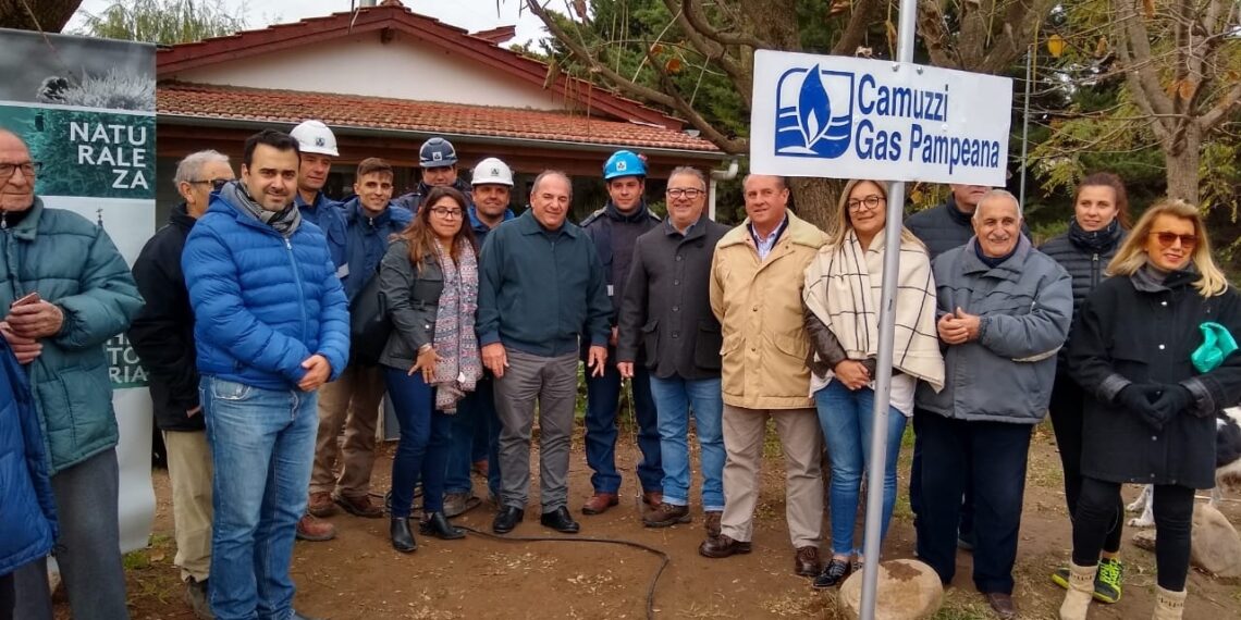 Inauguraron la primera etapa de la ampliación de la red de gas natural en Sierra de la Ventana (5 Videos)