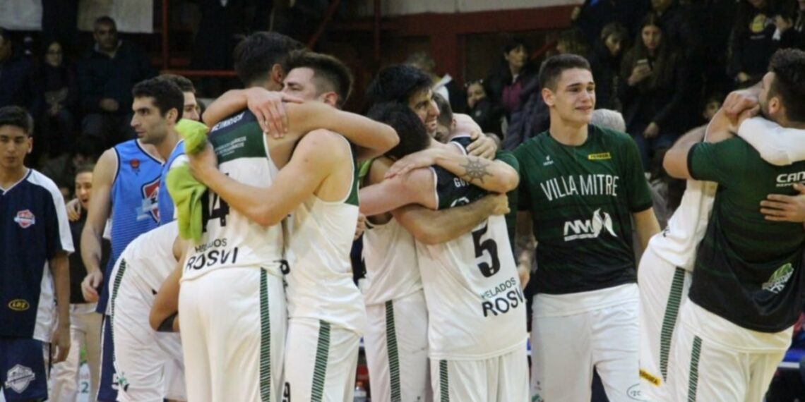 Villa Mitre con Ramiro Heinrich en cancha, venció a Zárate Basket en suplementario y ascendió a la Liga Argentina
