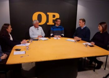 Gustavo Trankels, pre candidato a Intendente, en la mesa de Opiniones (fotos y programa en video)