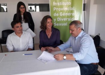 Bordoni firmó convenio para la adhesión al Sistema de Atención Primaria de Emergencias para víctimas de Violencia de Género