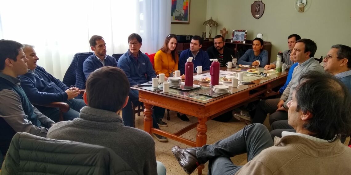 El intendente se reunió con un organismo internacional de financiamiento (fotos)