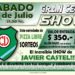6 de julio: Cena Show en el Club Unión