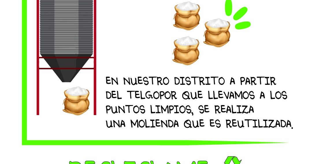 Semana del Medio Ambiente: reutilización del telgopor