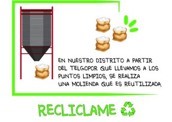 Semana del Medio Ambiente: reutilización del telgopor