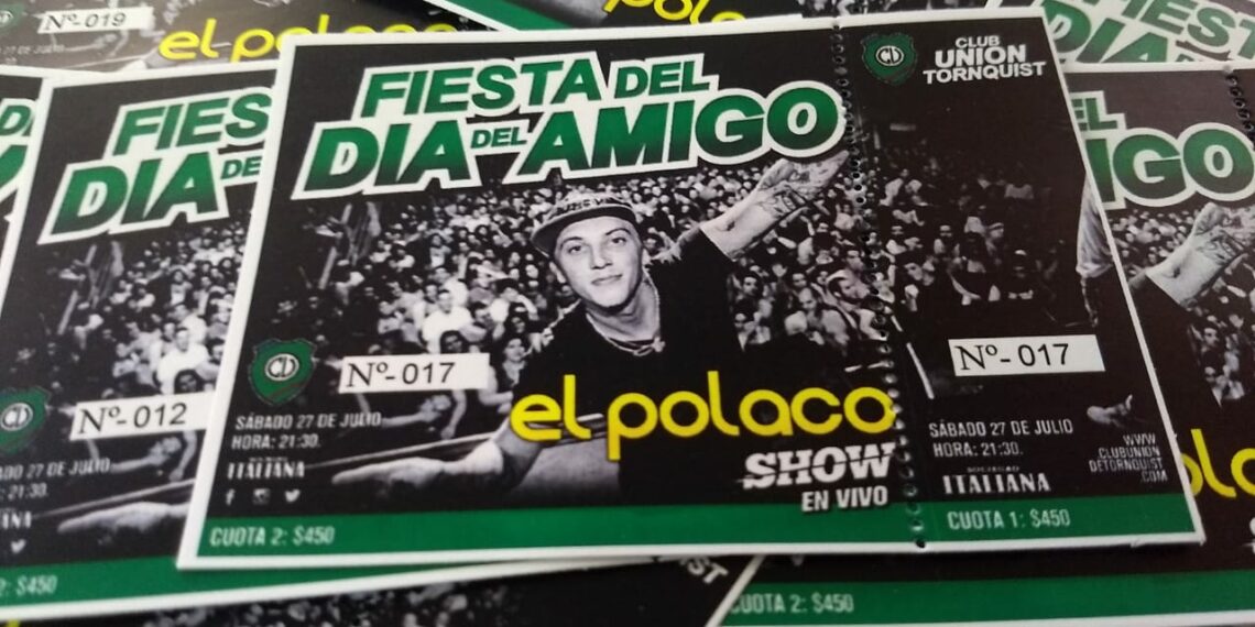 El Club Unión prepara su megafiesta del Día del Amigo