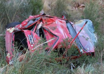 Accidente y milagro en el Abra de la Ventana (fotos y video CELT TV/HD)