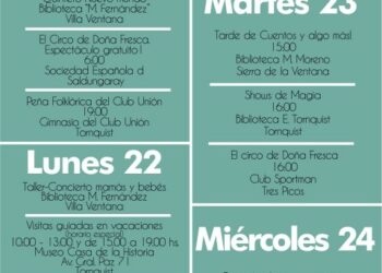 El Municipio dio a conocer la agenda de actividades culturales