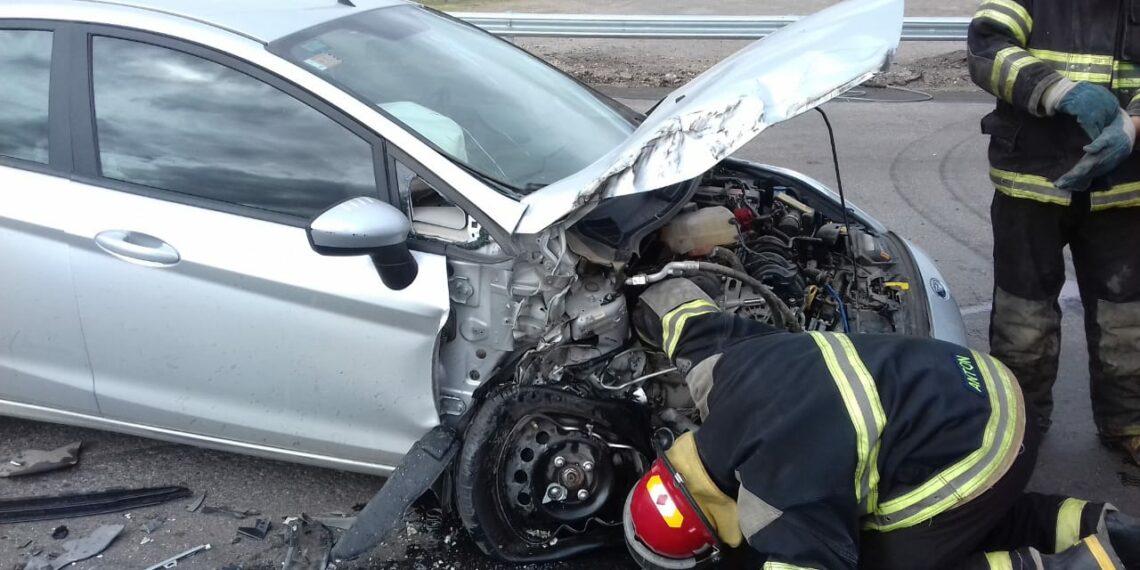 No hubo heridos en un accidente en el acceso a Tornquist