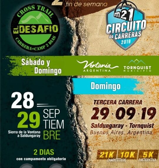 Llega en septiembre el Desafío Cross Trail