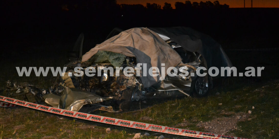 Fatal accidente en la Ruta 67 a pocos kilómetros de Pigué