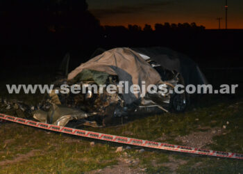 Fatal accidente en la Ruta 67 a pocos kilómetros de Pigué