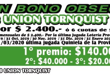 El Club Unión lanzó a la venta su Gran Bono Obsequio 2019