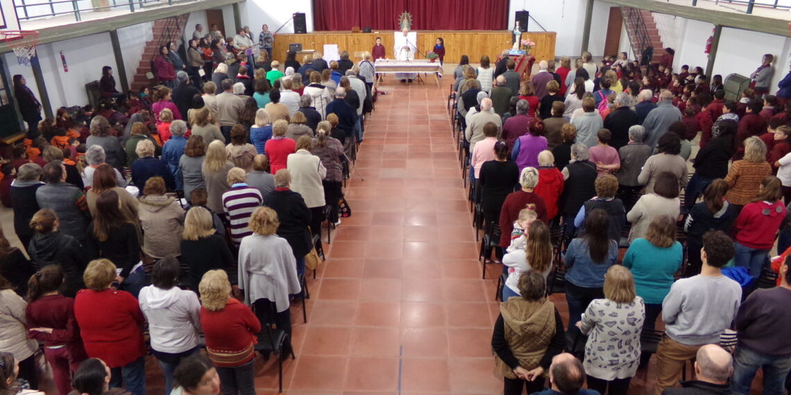 La comunidad participó de las Fiestas Patronales (Video)