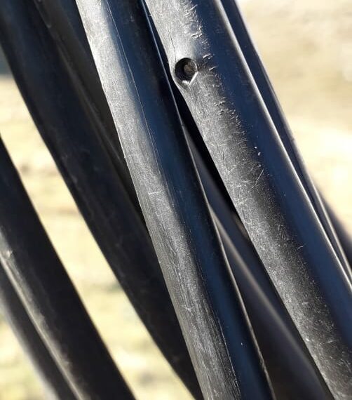 Un hecho vandalico dejó sin internet a la localidad de Saldungaray (fotos y viedoentrevista)