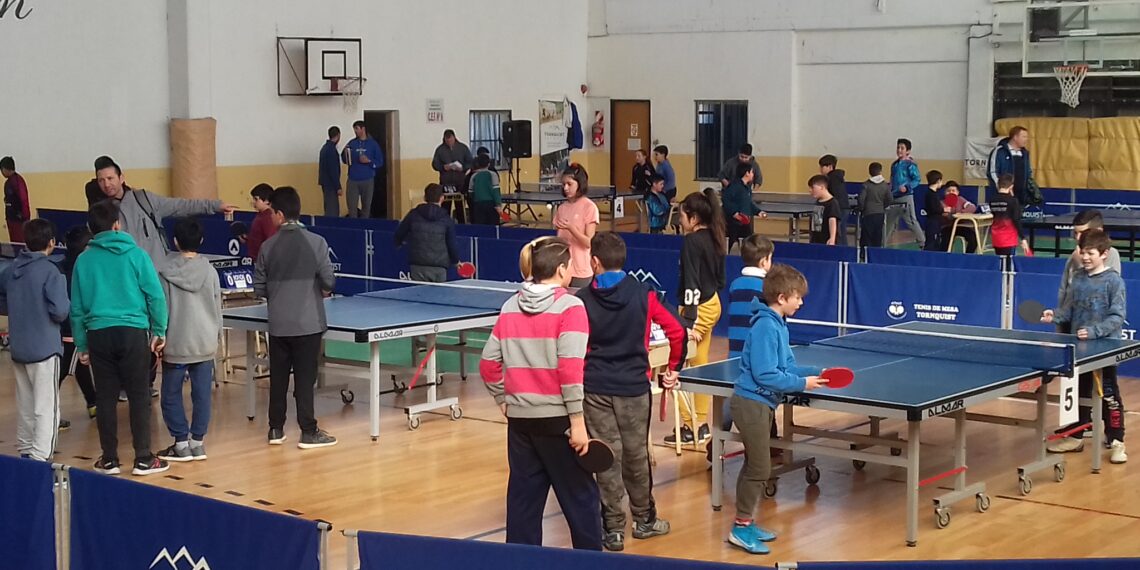 Tornquist fue sede de un importante encuentro regional de tenis de mesa (Videos)