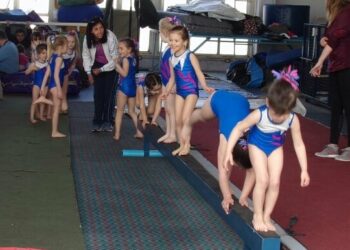 Resultados del torneo amistoso de gimnasia artística realizado en Tornquist