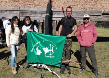 Tornquistenses participaron en torneo de arquería en Pigüé (Video)