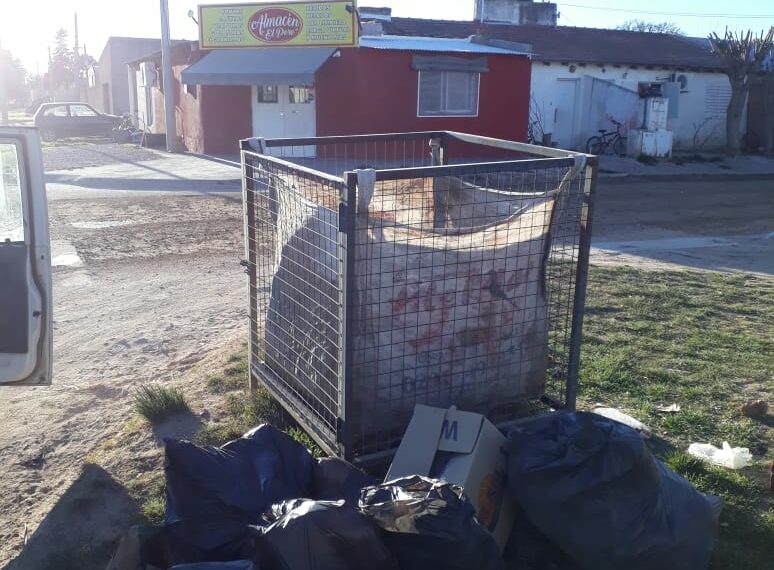 Nuevamente se registraron hechos desconsiderados en los Puntos Limpios (Fotos)