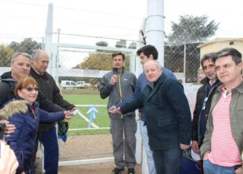 Quedó inaugurada la Cancha de Fútbol 5 en Villa Ventana (fotos y ampliaremos con videos y notas)