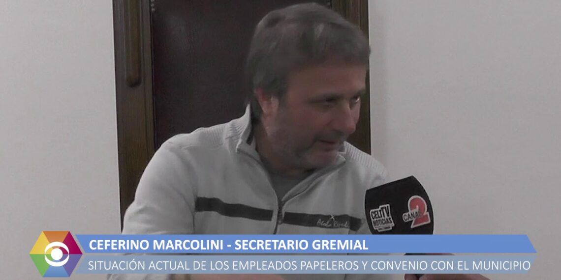 Ceferino Marcolini: Actualidad del empleado papelero y proyecto para realizar un centro recreativo (Videos)