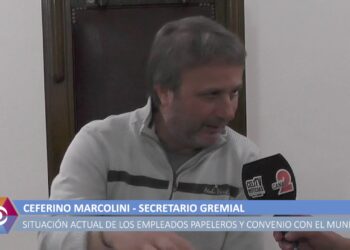 Ceferino Marcolini: Actualidad del empleado papelero y proyecto para realizar un centro recreativo (Videos)