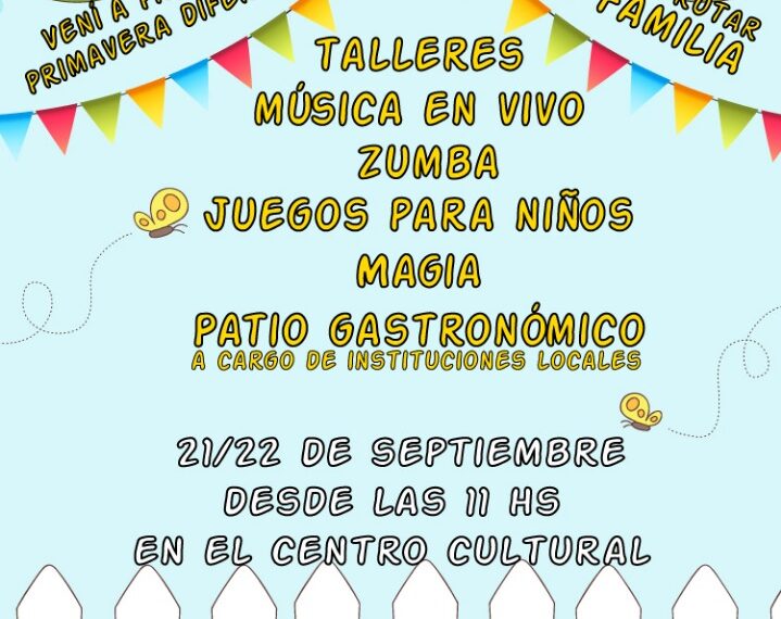 FIESTA DE LA PRIMAVERA EN SIERRA DE LA VENTANA