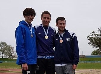 Nicolás Cabral obtuvo 5 medallas en los Juegos Universitarios