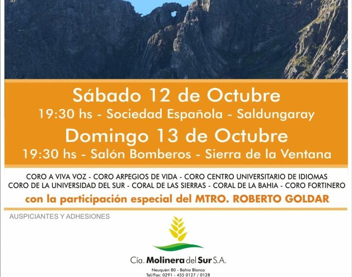 7° Encuentro Coral “Canto y Sierra”
