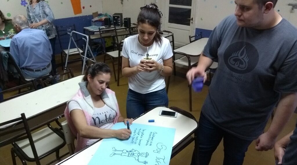 En instalaciones del CENS Nº451 de Saldungaray, se llevó a cabo un Taller de Turismo