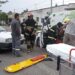 Dos personas hospitalizadas por un choque en Belgrano y Rawson de nuestra ciudad (foto y video)