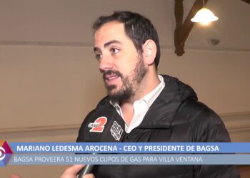 51 nuevos cupos de gas para vecinos de Villa Ventana (Videos)