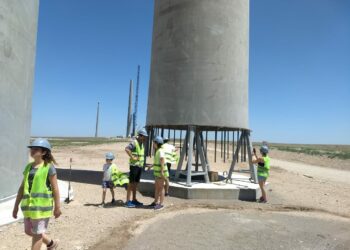 Vecinos de Tornquist recorrieron el Parque Eólico “Vientos Bonaereses”