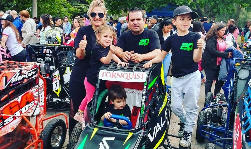 ESTIVAL DE MIDGET: Javier Fritz y Valentín Chuliver presentaron sus autos (3 Videos)