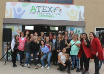 Quedó formalmente inaugurada la Cooperativa Textil (fotos y videos del acto protocolar)