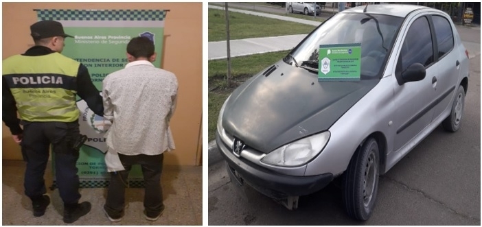 Rápido esclarecimiento del hurto de un auto en la ciudad
