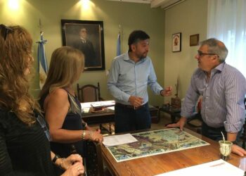  El Director de Consejos Escolares visitó Tornquist
