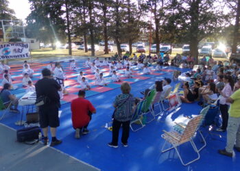 La Escuela de Taekwon-do de Tornquist realizó su cierre de actividades con una exhibición