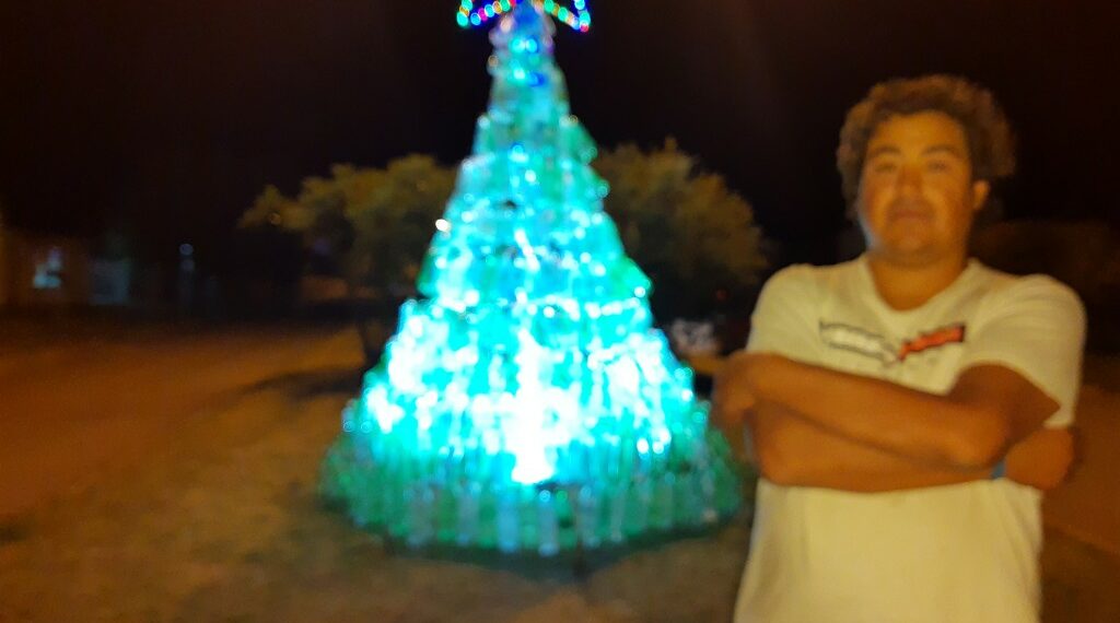 El ingenio popular llegó a los Arbolitos de Navidad