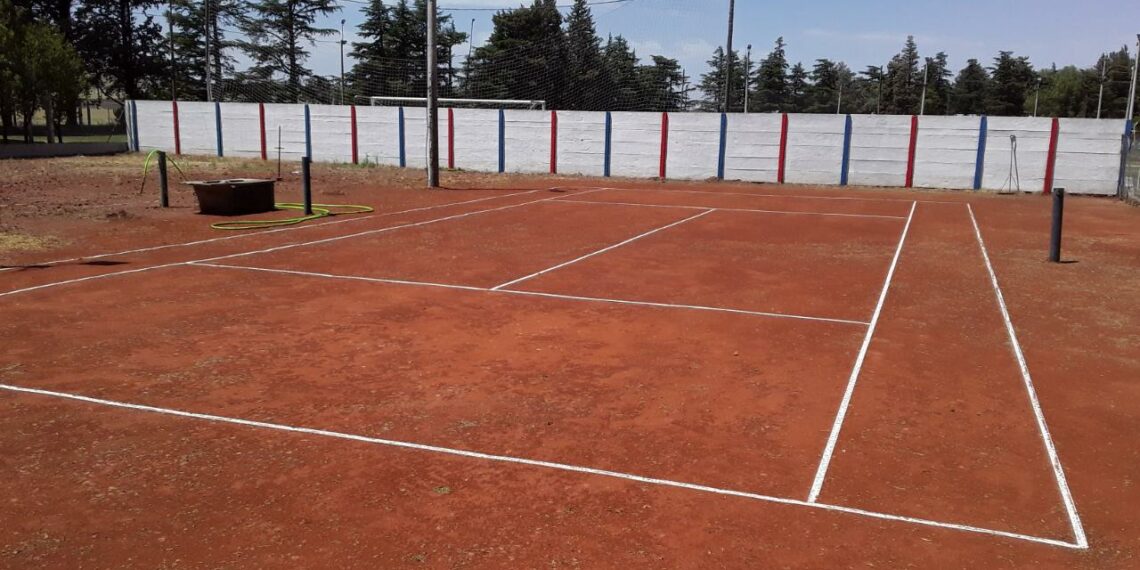 Boris Scharff: “Estamos muy cerca de la habilitación de las dos canchas de tenis” (Nota)