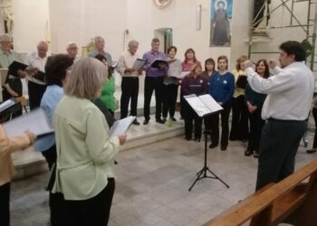 Gran concierto del Coral de Las Sierras en la Iglesia Santa Rosa de Lima (Videos)