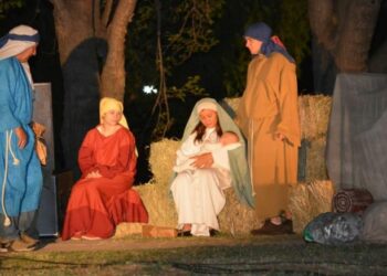 Se realizó con éxito el Pesebre Viviente de Tornquist
