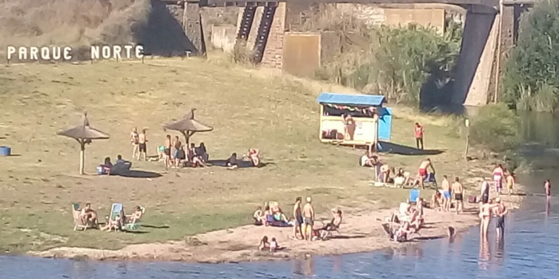 La gente eligió Parque Norte para festejar la Navidad entre amigos y en familia