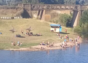 La gente eligió Parque Norte para festejar la Navidad entre amigos y en familia