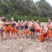 Grupo de natación unió a nado la laguna de Saavedra con la de Tornquist (Notas)