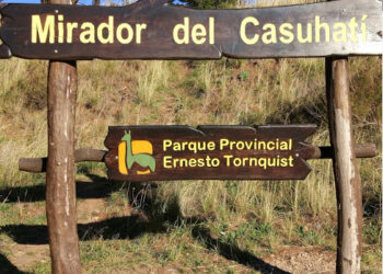 Se habilitará un nuevo mirador en la base del Cerro Cashuatí